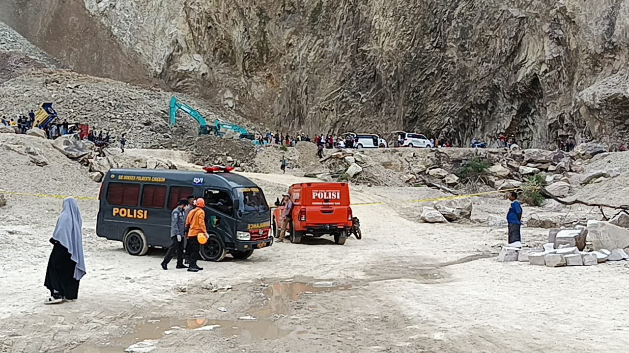 Polisi Buru Kelalaian di Balik Longsor Tambang Batu Cirebon, 6 Saksi Diperiksa